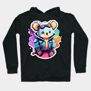 Koala Bear Illustration Hoodie